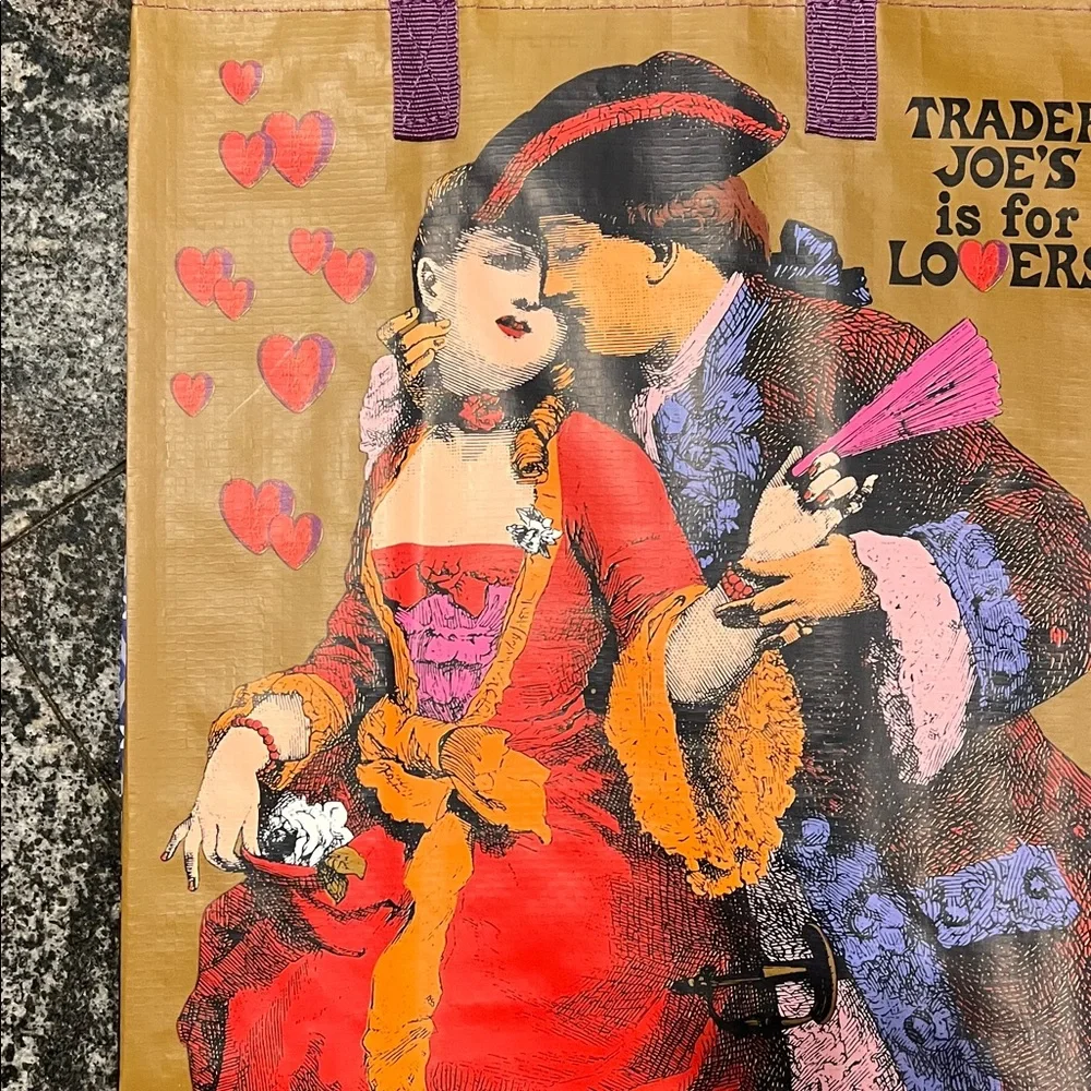 Trader Joe’s Multicolor Tote shopping Bag